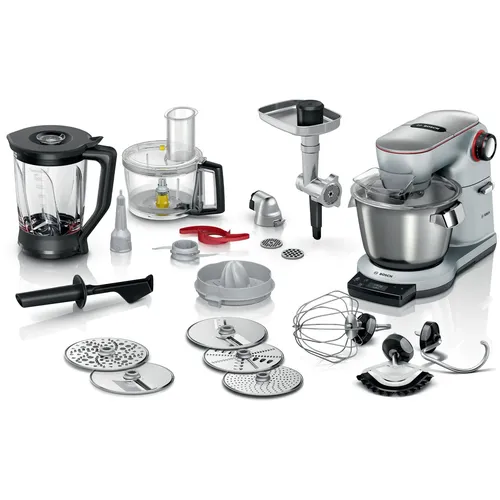 Bosch MUM9BX5S65 Küchenmaschine - Vielseitige Küchenmaschine mit Ganzmetallkörper, 1500 W Leistung, 5,5 l Edelstahl-Schüssel und 7 Geschwindigkeitsstufen – reduziert Ihre Küchengeräte auf ein Minimum!