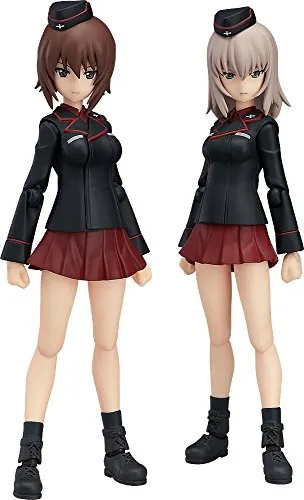 Max Factory Mädchen und Panzer Maho-& Erika (Film Version) Figma Set Action Figur