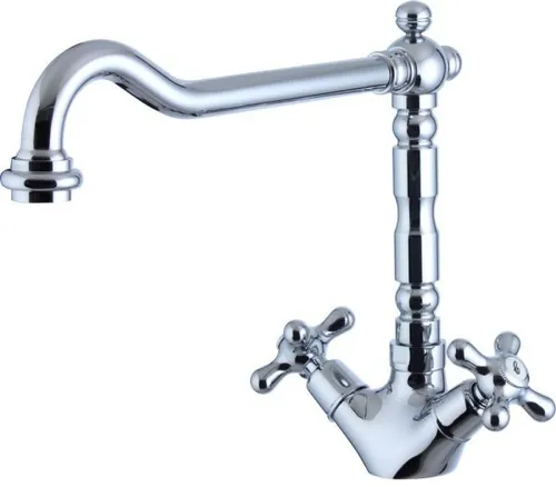 Primaster Küchenarmatur Erfurt verchromt - Küchenarmatur mit elegantem verchromtem Design, ideal für moderne Küchen und einfach zu installieren.