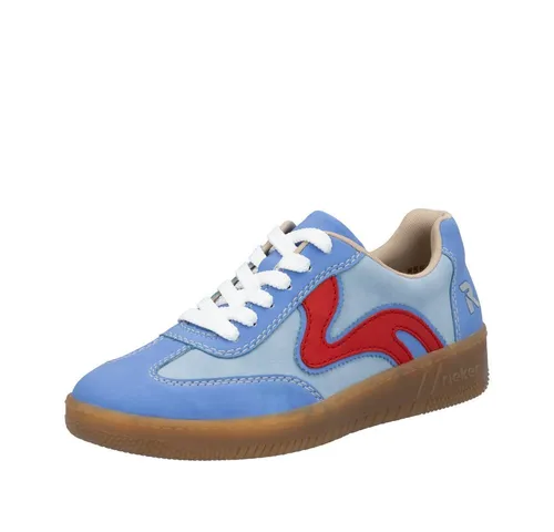 Rieker Damen M5512 Sneaker Low - Damen-Sneaker mit herausnehmbarer Einlegesohle für individuellen Komfort und optimale Anpassung.