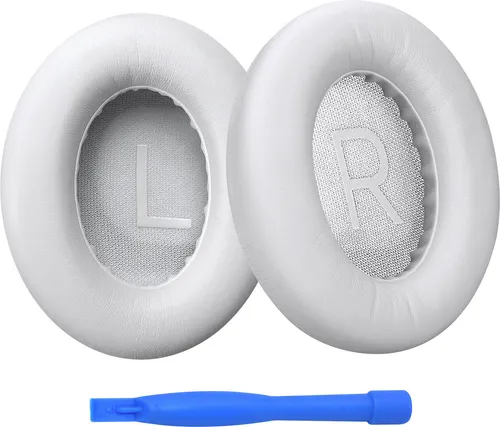 Ersatz Ohrpolster für Bose NC700 / 700 - Memory PolyurethanSchaumstoff Ohrpolster - Weiß