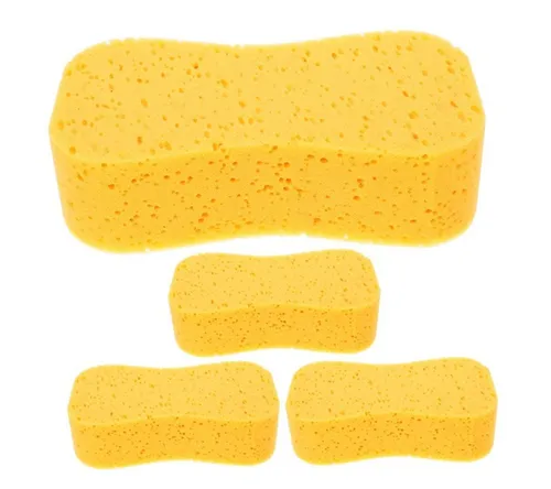 BAYLI Schwamm 4 Stück XL Autoschwamm aussen 218x116x66 cm - Universalschwamm groß