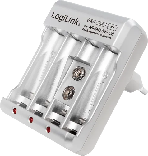LogiLink Stecker-Ladegerät silber