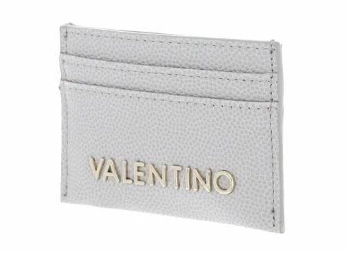 VALENTINO BAGS Kartenetui Divina - Elegantes Etui für Kreditkarten, Visitenkarten und mehr. 4 Fächer plus Einschubfach, handliches Design und edles Ghiaccio-Finish für stilvolle Ordnung.