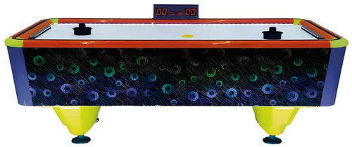 Moderner Airhockey-Tisch aus Kunststoff und Aluminium in Mehrfarbig