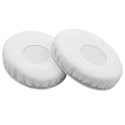 vhbw Ohrpolster kompatibel mit Sennheiser HD220, HD219, HD229, HD228, HD218 Kopfhörer Headset, Polyurethan/Schaumstoff Weiß