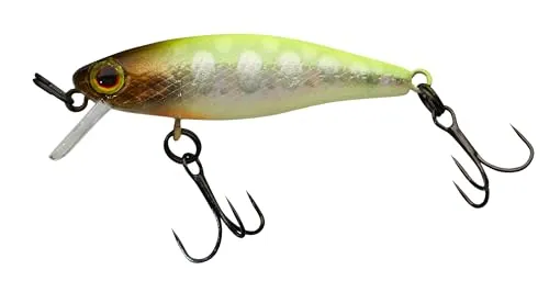 Illex Wobbler Tiny Fry 38 SP 1,5g schwebend Chartreuse Back Yamame
