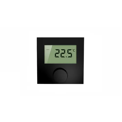 Raumthermostat LCD Display 230 V Aufputz schwarz Alpha direct