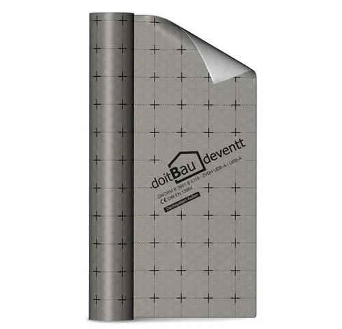 doitBau Unterspannbahn 1,5m x 50m, 100g/m² - Hochwertige Unterspannbahn für den Gartenbau, schlagregensicher und diffusionsoffen. Ideal für die Verlegung direkt auf Wärmedämmung oder Holzkonstruktionen. Schützt zuverlässig und sorgt für eine langlebige Anwendung.