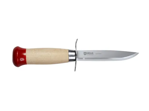 Herbertz Helle Gürtelmesser SPEIDER 04G 162609 - Küchenmesser mit robustem Design, ideal für Outdoor-Aktivitäten und Camping, sorgt für präzise Schnitte und Langlebigkeit.
