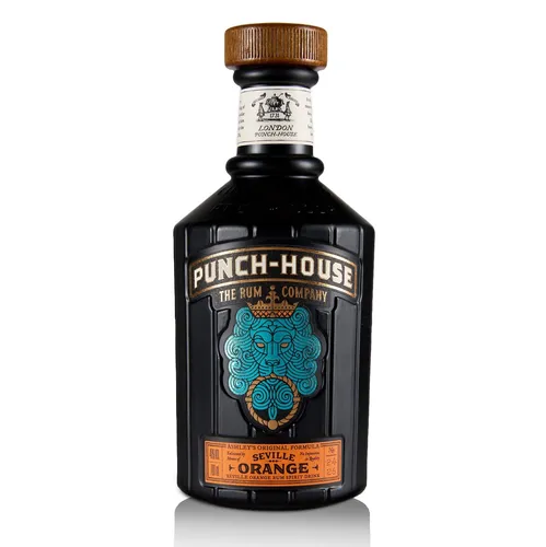 Rum Punch-House Rum Seville Orange 0,7l in orange von PUCNH-HOUSE