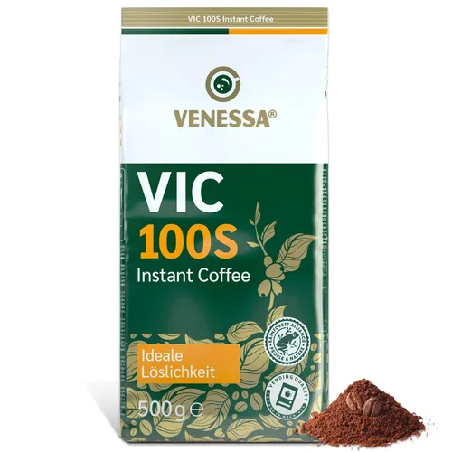 VENESSA VIC 100S Instantkaffee 500g Premium Bohnenkaffee