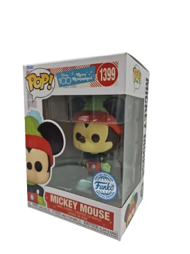 Funko Pop Mickey Mouse NEU Disney 100 Retro Reimagined 1399 Figur