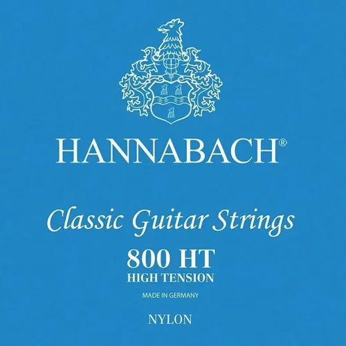 Saiten Konzertgitarre Hannabach 800 Blau Gitarrensaiten Saiten Akustikgitarre NE