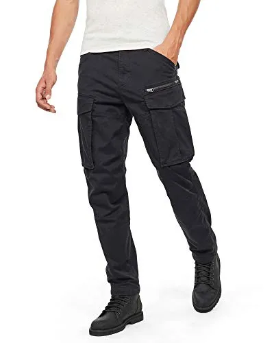 G-STAR Herren Rovic Zip 3D Regular Tapered Hose, Mehrfarben (dk Black D02190-5126-6484), 35W / 34L