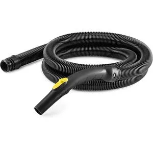 Kärcher Staubsaugerschlauch mit Krümmer, 2,5m - Technik: Antistatischer Schlauch für Staubsauger T-Serie, flexibel und ideal für angenehmes Arbeiten mit Trockensaugeranschluss.
