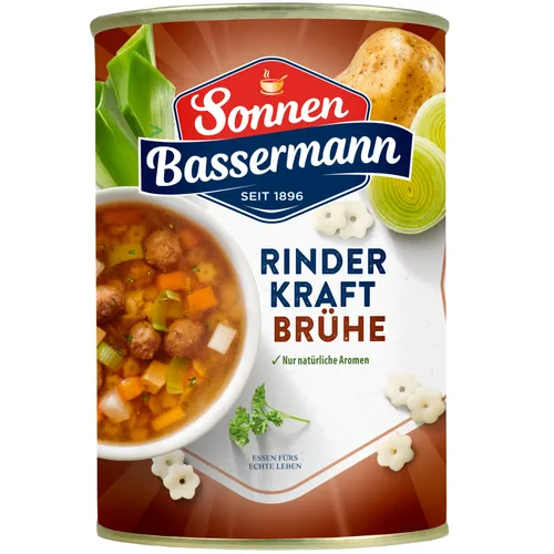 Sonnen Bassermann Rinder-Kraftbrühe 400ml Dose