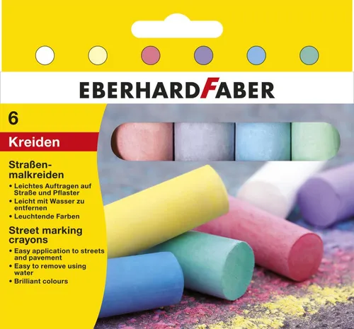 EBERHARD FABER Straßenmalkreide Mehrfarbig 526506
