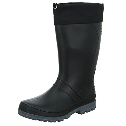 Bockstiegel Axel-M Gummistiefel - Schwarz/Dunkelgrau, Größe 47 - Robuste Gummistiefel in Schwarz/Dunkelgrau, ideal für nasse Bedingungen. Bequem und langlebig, perfekt für Gartenarbeit oder Outdoor-Aktivitäten.