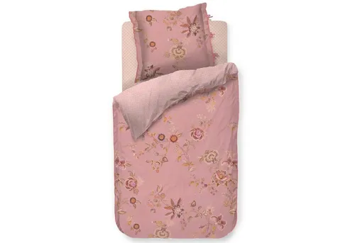 PiP Studio Bettwäsche Cece Fiore, 2-teilig, Fantasieblumen - Bettwäsche-Set aus 100% Baumwolle, mit romantischem Blumenmotiv und anschmiegsamer Perkal-Oberfläche für erholsamen Schlaf.