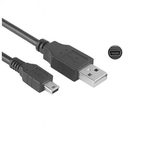 A-001 USB A Stecker auf mini USB Stecker USB Kabel Ladekabel für PC Laptop 50cm