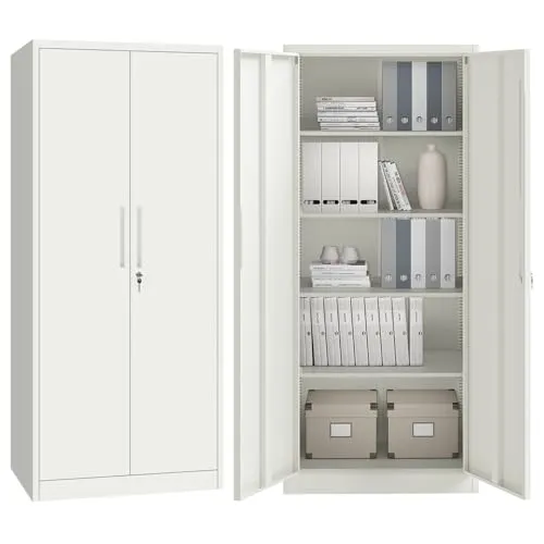 STEELSØN Aktenschrank Regulus - Aktenschrank aus robustem Stahl mit höhenverstellbaren Einlegeböden, ideal für individuelles Stauraum-Management und modernes Bürodesign.