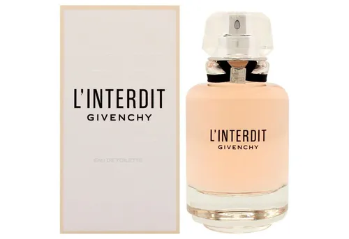 GIVENCHY Eau de Toilette L'Interdit für Damen, 80 ml - Eleganter Damenduft in einem stilvollen Glasflakon. Die verführerische Komposition aus Bergamotte und Jasmin sorgt für ein unvergessliches Dufterlebnis.