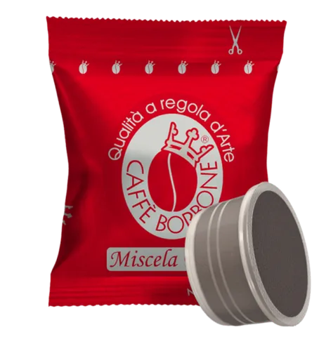 CAFFÈ BORBONE - MISCELA ROSSA - Box 50 ESPRESSO POINT KOMPATIBLE KAPSELN 7g