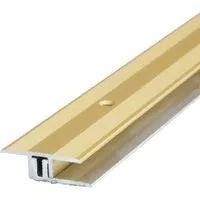 Dalsys Übergangsprofil 90cm x 32mm inkl. Befestigung Alu Gold