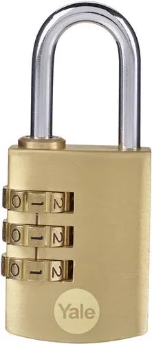 YALE Y150B/22/120/2 Vorhängeschloss 22mm Zahlenschloss