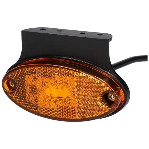 Produktbild SAMETRUCK Seitenmarkierungsleuchte LED Begrenzungsleuchte orange 12V 24V PKW LKW Anhänger