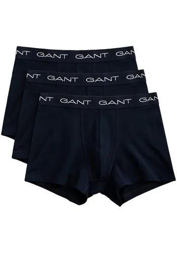 Gant Trunk 3-Pack - Retroshorts für Herren im 3er Pack, schmale Passform und bequemer Bund aus Jacquard-Strick für optimalen Tragekomfort.