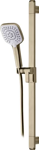 Primaster Brausegarnitur 3 Strahlarten Prag lightgold 82 cm in gold von Primaster