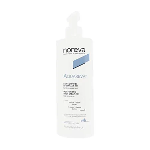 Aquareva Körpermilch, 400 ml - Körperlotion für intensive Feuchtigkeit, schützt empfindliche Haut und sorgt für ein geschmeidiges Hautgefühl. Ideal für tägliche Pflege.