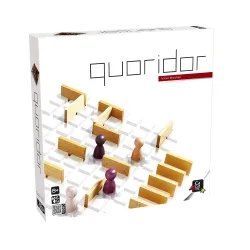 Gigamic Quoridor (Nordic + EN) - Gesellschaftsspiel mit strategischem Tiefgang, fördert Denkvermögen und Taktik, ideal für spannende Spielabende mit Freunden oder Familie.