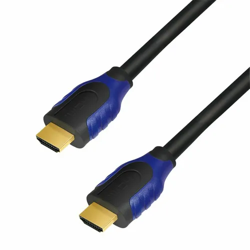 LogiLink CH0067 HDMI Anschlusskabel 15m - HiFi-Kabel für Ultra HD und 3D, unterstützt Auflösungen bis 4096 x 2160 @ 60 Hz, ideal für hochauflösende Medien.
