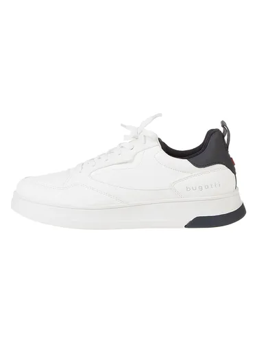 bugatti Herren Low-Top Sneaker in weiß von Bugatti