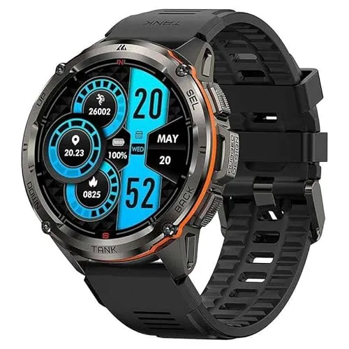 Kospet Tank T3 Ultra Smartwatch Schwarz