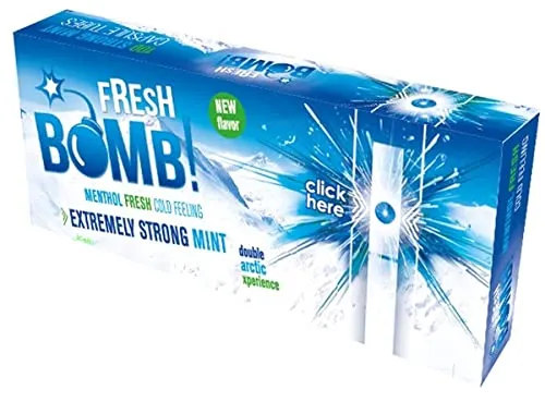 Fresh Bomb Arctic Strong Mint Click Hülsen mit Aromakapsel 1 Box (100 Hülsen)