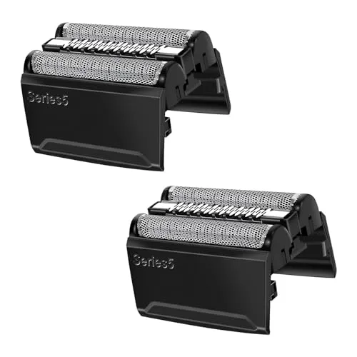 Series 5 Elektrorasierer Scherkopf 52B, Scherkopf Serie 5, Ersatzscherteil und Rasierer Zubehör, Ersatzkopf Kompatibel Series 5 Rasierer 5090/5190cc, 5040/5140s, 5030s, 5147s, 5145s, 5195cc, 5197cc