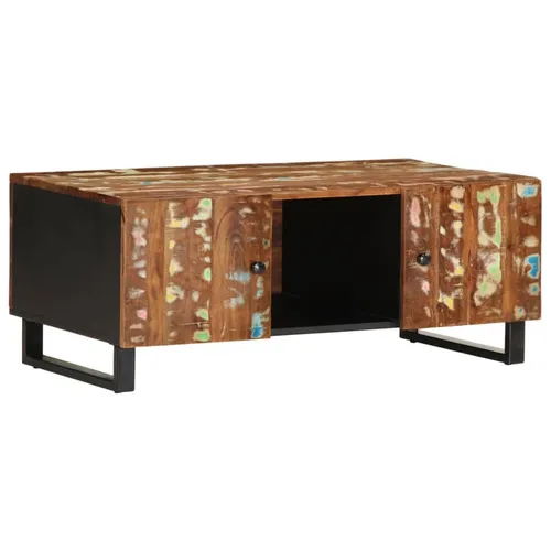 vidaXL Couchtisch aus Altholz 100x54x40 cm