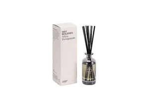 Max Benjamin Diffuser White Pomegranate 150ml - Duftöldiffusoren mit luxuriösem Aroma, verleiht bis zu 4 Monate lang einen umhüllenden Grapefruit-Duft für Ihr Zuhause oder Büro.
