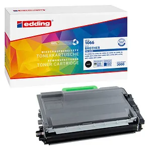 edding EDD-1066 Toner schwarz kompatibel zu Brother TN-3430 - Hochwertiger Toner für klare Druckergebnisse, ideal für Büro- und Heimdrucker. Kompatibel mit Brother TN-3430.