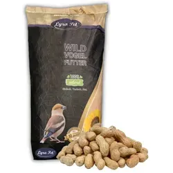 Lyra Pet® Erdnusskerne in Schoten 10 kg - Energieriegel für Vögel - Vogelfutter: Erdnüsse in Schoten fördern das natürliche Fressverhalten, stimulieren die geistige Aktivität und bieten eine wertvolle Nahrungsquelle für Wildvögel.