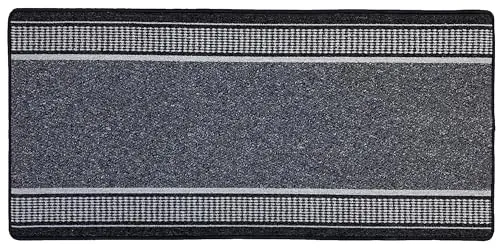 Kettelservice-Metzker Teppich Läufer Potsdam Anthrazit 80 x 150cm (BxL)