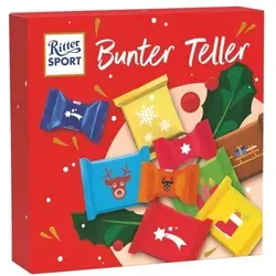 Rittersport Schokoladen-Mischung »Bunter Teller« 19 Stück