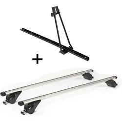 Fahrradträger ORION + Dachträger VDP KING1 für Volvo V40 Cross Country - Fahrradträger-Set für Volvo V40 Cross Country, inkl. Dachträger und einfacher Montage für alle Fahrradtypen bis 55 mm Reifendicke – maximaler Komfort für lange Fahrten!