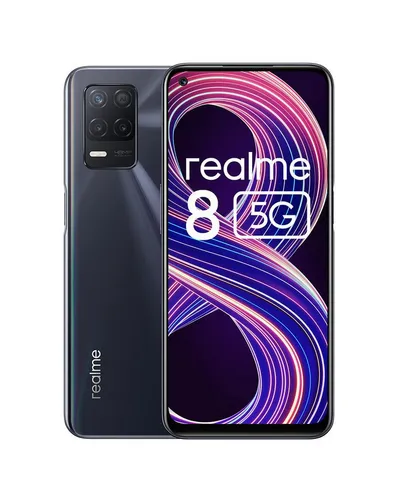 Realme realme 8 5G schwarz Smartphone