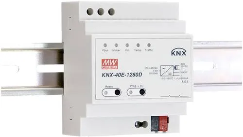 MW Mean Well KNX-40E-1280 Schaltnetzteil - Smart-Wandschalter mit hohem Wirkungsgrad, ideal für die zuverlässige Stromversorgung Ihrer KNX-Systeme.