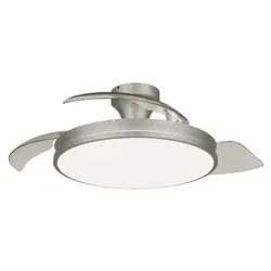 Philips LED Atlas Deckenventilator 28W mit Fernbedienung - Moderner Deckenventilator mit dimmbarem LED-Licht und flüsterleisem Motor. Ideal für angenehme Raumtemperatur und stimmungsvolles Licht. Einfache Montage und komfortable Steuerung per Fernbedienung.